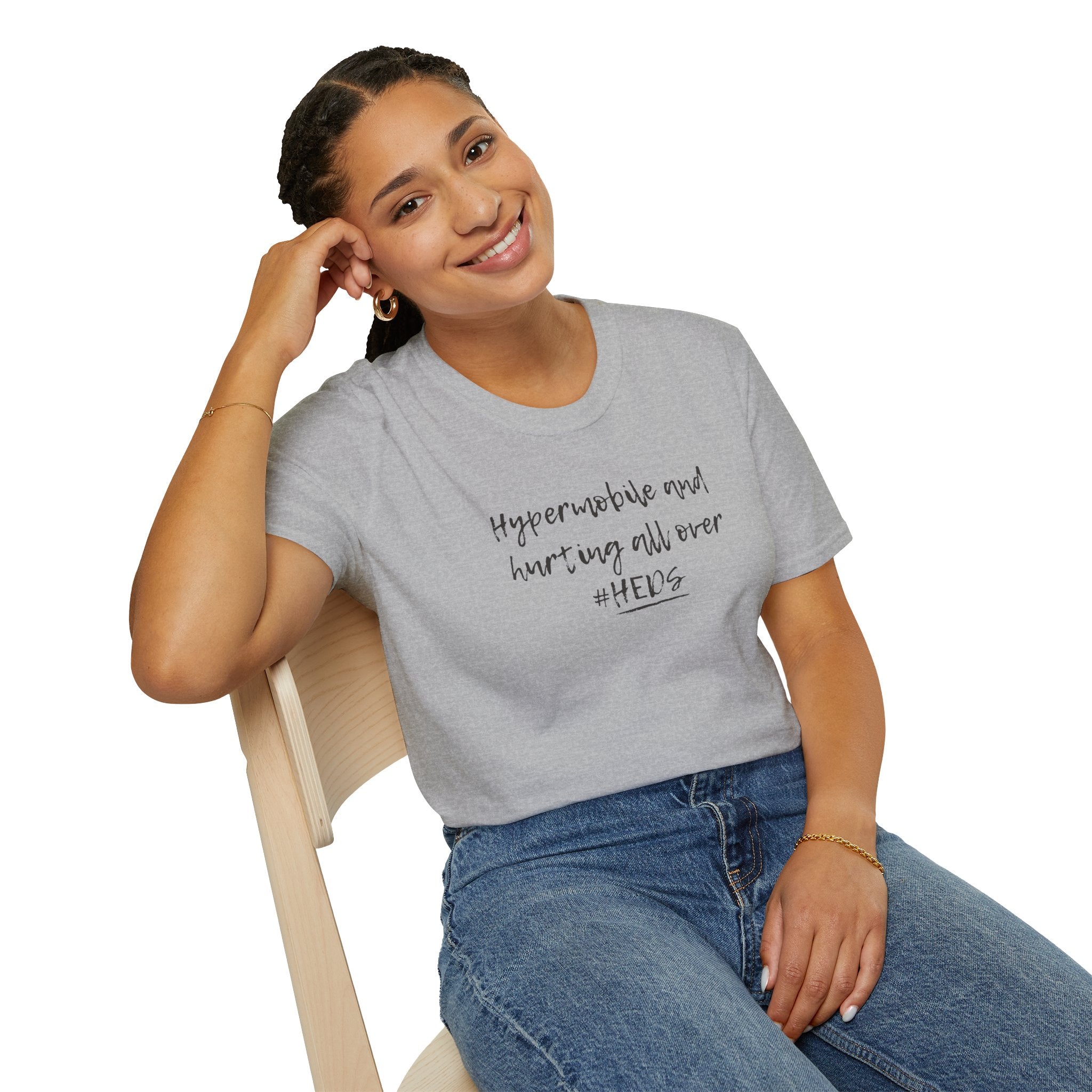"Hypermobile and Hurting All Over" hEDS Sensory-Friendly Tee