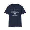 Navy blue t-shirt with spoonie text 